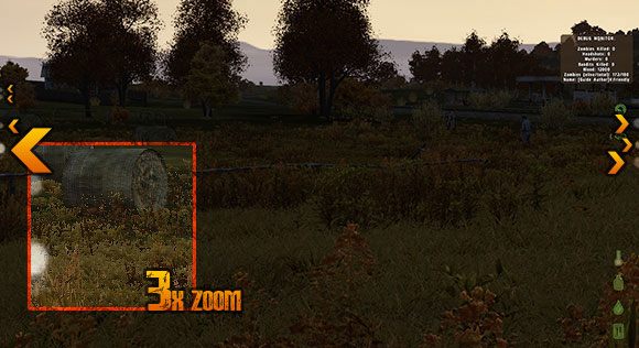 Widzenie obwodowe (peripheral vision) to umiejętność, która w życiu codziennym pozwala nam dostrzegać rzeczy tzw - DayZ: Poziomy trudności na serwerach - DayZ - poradnik do gry