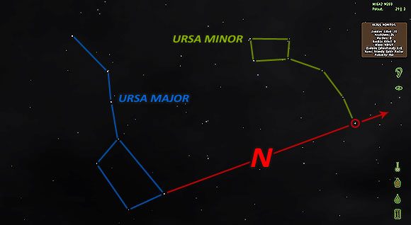 Nocne niebo w DayZ jest rekreacją tego, co widzimy na prawdziwym niebie nocą - DayZ: Określanie północy - DayZ - poradnik do gry