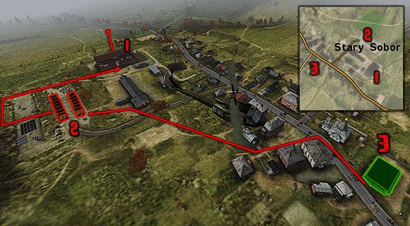 Stary Sobor to niemal obowiązkowy przystanek w drodze na lotnisko - DayZ: Stary Sobor | Zdobywanie pierwszego ekwipunku - DayZ - poradnik do gry