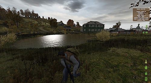 Po zrobionych zakupach wyjdź ze sklepu tylnym wyjściem i skieruj się na północny-zachód w stronę lotniska - DayZ: Stary Sobor | Zdobywanie pierwszego ekwipunku - DayZ - poradnik do gry