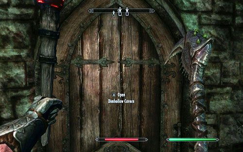 Gdy zobaczysz krwiopijcę walczącego z pająkiem, poczekaj na zakończenie starcia - Awakening | Początek | The Elder Scrolls V Skyrim Dawnguard - The Elder Scrolls V: Skyrim - Dawnguard - poradnik do gry