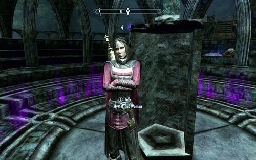 Użyj kamienia po środku - Awakening | Początek | The Elder Scrolls V Skyrim Dawnguard - The Elder Scrolls V: Skyrim - Dawnguard - poradnik do gry