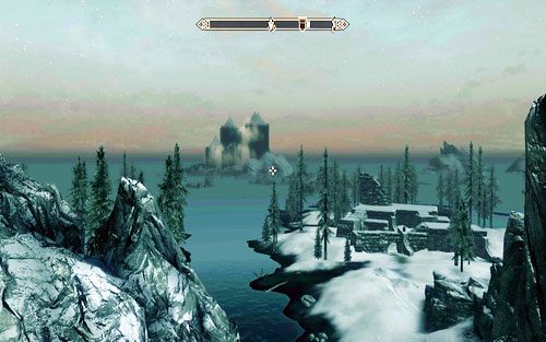 Gdy znajdziesz się wreszcie na zewnątrz, udaj się w północno-zachodni róg Skyrim - Bloodline | Początek | The Elder Scrolls V Skyrim Dawnguard - The Elder Scrolls V: Skyrim - Dawnguard - poradnik do gry