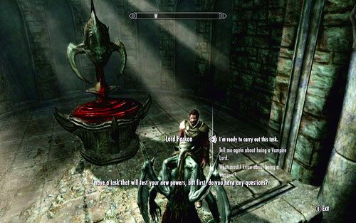Ostatnie co powinieneś wiedzieć na temat wampirów, to ich słabość w obliczu słońca - Wprowadzenie | Ścieżka lorda wampirów | The Elder Scrolls V Skyrim Dawnguard - The Elder Scrolls V: Skyrim - Dawnguard - poradnik do gry