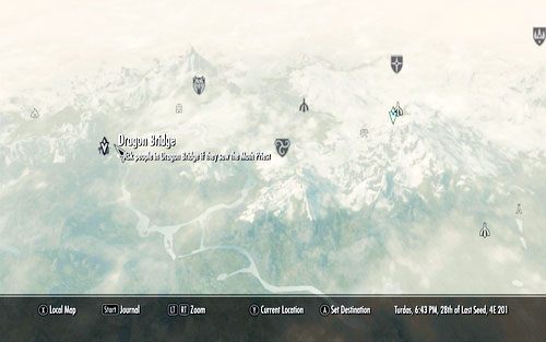 W każdym z trzech przypadków dowiesz się, że kapłan widziany był w mieście Dragon Bridge - Prophet | Ścieżka lorda wampirów | The Elder Scrolls V Skyrim Dawnguard - The Elder Scrolls V: Skyrim - Dawnguard - poradnik do gry