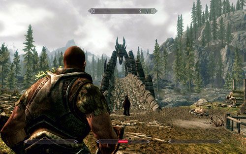 Gdy znajdziesz się na miejscu, porozmawiaj z dowolnym mieszkańcem na temat starszego podróżnika, a następnie zagadaj do jednego ze strażników - Prophet | Ścieżka lorda wampirów | The Elder Scrolls V Skyrim Dawnguard - The Elder Scrolls V: Skyrim - Dawnguard - poradnik do gry