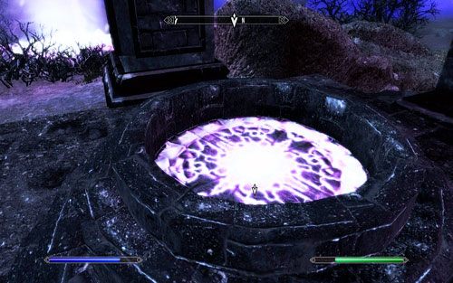 Żeby dostać się do jednego z Keeperów, musisz stanąć na świecącym okręgu - Beyond Death | Ścieżka lorda wampirów | The Elder Scrolls V Skyrim Dawnguard - The Elder Scrolls V: Skyrim - Dawnguard - poradnik do gry