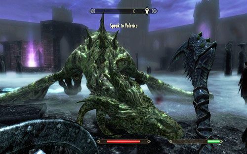 Walka z nim wygląda bardzo podobnie do starć z innymi smokami - Beyond Death | Ścieżka lorda wampirów | The Elder Scrolls V Skyrim Dawnguard - The Elder Scrolls V: Skyrim - Dawnguard - poradnik do gry