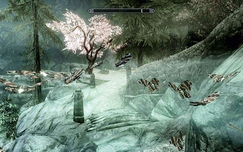 Zaprowadzi cię ona do drzewa z różowymi liśćmi - Unseen Visions | Ścieżka lorda wampirów | The Elder Scrolls V Skyrim Dawnguard - The Elder Scrolls V: Skyrim - Dawnguard - poradnik do gry