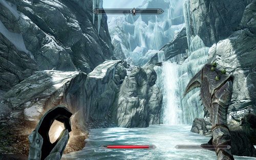 Wejdź wtedy do wody i cały czas płyń przeciwnie do nurtu strumienia - Touching The Sky (1) | Ścieżka lorda wampirów | TES V Skyrim Dawnguard - The Elder Scrolls V: Skyrim - Dawnguard - poradnik do gry