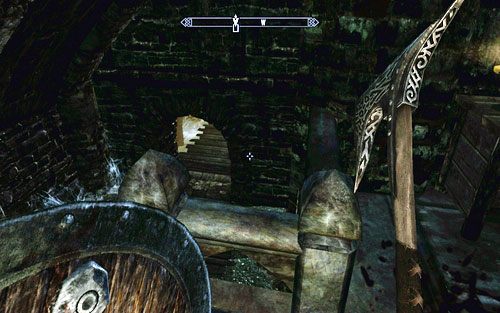 Wewnątrz podziemi odszukaj schody prowadzące na wyższy poziom - Chasing Echoes | Ścieżka Dawnguarda | The Elder Scrolls V Skyrim Dawnguard - The Elder Scrolls V: Skyrim - Dawnguard - poradnik do gry