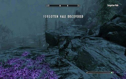 Wąski tunel zaprowadzi cię do dużej otwartej lokacji, gdzie znajdziesz cztery pozostałe świątynie - Touching The Sky (1) | Ścieżka Dawnguarda | The Elder Scrolls V Skyrim Dawnguard - The Elder Scrolls V: Skyrim - Dawnguard - poradnik do gry