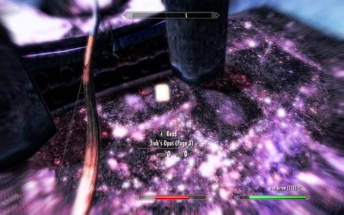 Wejdź na szczyt konstrukcji i podnieś stronę nr 3 - Impatience of a Saint | Wspólne zadania poboczne | TES V Skyrim Dawnguard - The Elder Scrolls V: Skyrim - Dawnguard - poradnik do gry