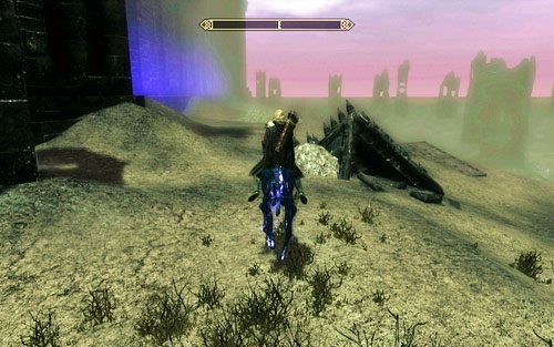 Po kolejną kartkę udaj się na wschód od różowej bariery - Impatience of a Saint | Wspólne zadania poboczne | TES V Skyrim Dawnguard - The Elder Scrolls V: Skyrim - Dawnguard - poradnik do gry