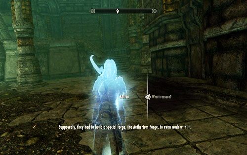 Po dojściu do dużej pieczary pojawi się duch kobiety o imieniu Katria - Lost to the Ages (1) | Wspólne zadania poboczne | TES V Skyrim Dawnguard - The Elder Scrolls V: Skyrim - Dawnguard - poradnik do gry