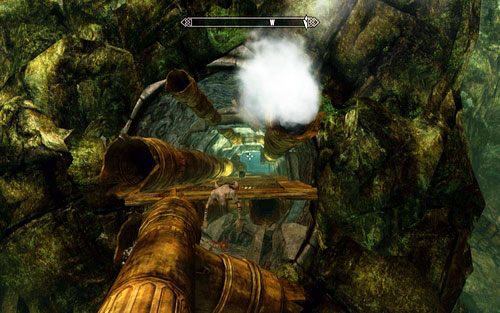 Korytarz zaprowadzi ci do pomieszczenia z kolejna rurą - Lost to the Ages (1) | Wspólne zadania poboczne | TES V Skyrim Dawnguard - The Elder Scrolls V: Skyrim - Dawnguard - poradnik do gry