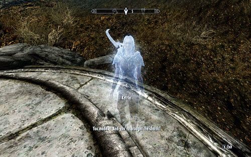 Po dotarciu na miejsce porozmawiaj z Katrią - Lost to the Ages (2) | Wspólne zadania poboczne | TES V Skyrim Dawnguard - The Elder Scrolls V: Skyrim - Dawnguard - poradnik do gry
