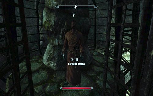 Gdy uwolnisz mężczyznę, porozmawiaj z nim i przekonaj, żeby udał się do Fort Dawnguard - Dawnguard | Zadania poboczne frakcji | The Elder Scrolls V Skyrim Dawnguard - The Elder Scrolls V: Skyrim - Dawnguard - poradnik do gry