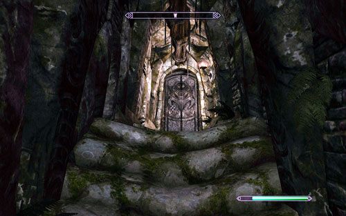 Aby szybko opuścić podziemia, za pomocą zdobytego wcześniej klucza otwórz drzwi na południu - Dawnguard | Zadania poboczne frakcji | The Elder Scrolls V Skyrim Dawnguard - The Elder Scrolls V: Skyrim - Dawnguard - poradnik do gry