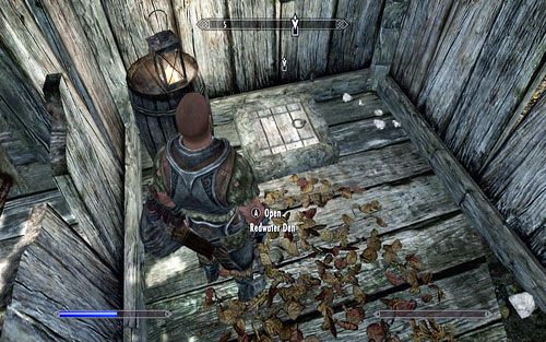 Po dotarciu na miejsce wejdź do zniszczonej chatki - The Bloodstone Chalice | Ścieżka lorda wampirów | TES V Skyrim Dawnguard - The Elder Scrolls V: Skyrim - Dawnguard - poradnik do gry