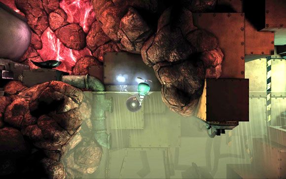 Kiedy wrzucisz ostatnie dwa węgle do kotła, w dalszej części aktywuje się zagadka - czas tam dotrzeć - Kopalnia | Unmechanical - Unmechanical - poradnik do gry