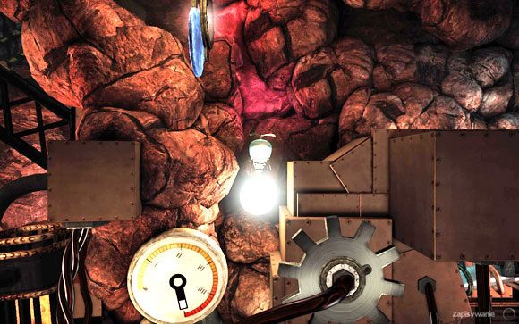 Kiedy kula przeleci dalej, popędź na lewo i ją złap - Kopalnia | Unmechanical - Unmechanical - poradnik do gry