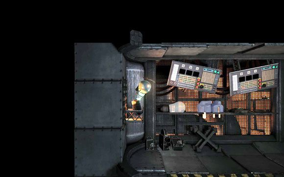 Przedostaniesz się do miejsca z masywnymi poczwórnymi wrotami [#18] - Fabryka | Unmechanical - Unmechanical - poradnik do gry