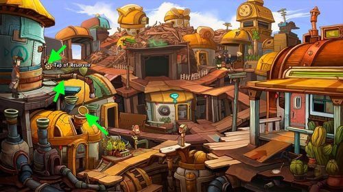 1 - Deponia: Znajdź składniki na wodę do kawy (Kuvaq) - solucja, opis przejścia - Deponia - poradnik do gry