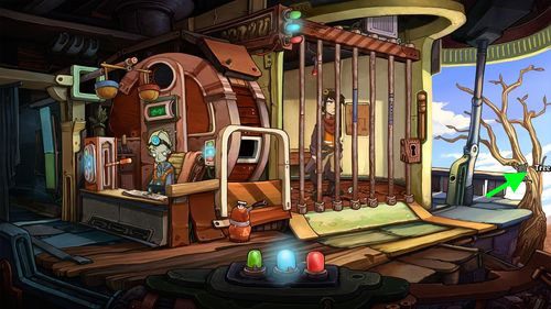 Musisz wydostać się z więzienia i znaleźć Goal - Deponia: Skontaktuj się z Cletusem (Kuvaq) - solucja, opis przejścia - Deponia - poradnik do gry