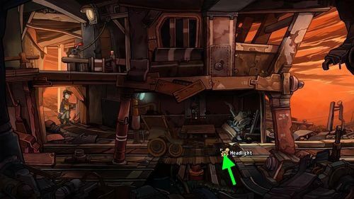 Zauważ, że po lewej stronie brakuje dźwigni manewrowej (Shunting Lever Box), a następnie zainteresuj się wózkiem kopalnianym - Deponia: Uruchom wózek kopalniany (Kopalnia złomu) - solucja, opis przejścia - Deponia - poradnik do gry