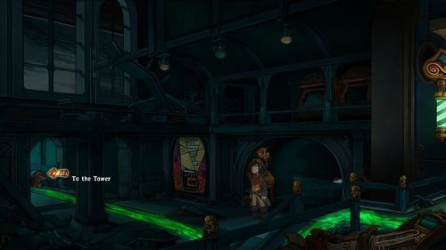 Poświeć latarką na częściowy ślad (Part of Phosphor Trace) - Deponia: Znajdź Goal (Niższa Stacja Wschodzenia) - solucja, opis przejścia - Deponia - poradnik do gry