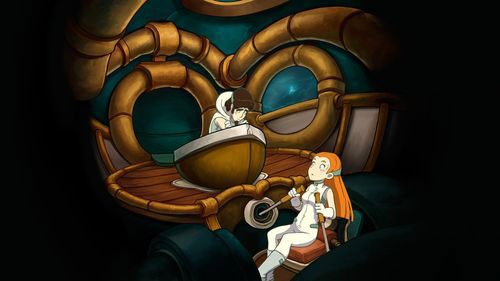 W kolejnej scenie widzimy Rufusa-Cletusa i Goal udających się do Elysium - Deponia: Udaj się do Elysium uratować Deponię - solucja, opis przejścia - Deponia - poradnik do gry