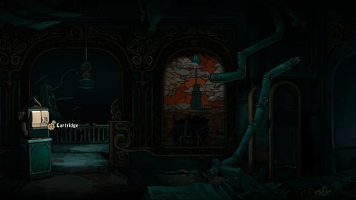 Przejdź do windy, a następnie do hali - Deponia: Przywróć Goal prawdziwą osobowość (Niższa Stacja Wschodzenia) - solucja - Deponia - poradnik do gry