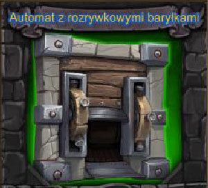 Automat z rozrywkowymi baryłkami - co pewien czas wyrzuca z siebie wybuchowe beczki - Poradnik do gry - Pułapki | Orcs Must Die! 2 - Orcs Must Die! 2 - poradnik do gry