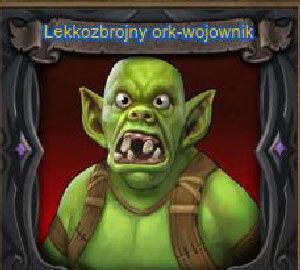 Lekkozbrojny ork-wojownik - podstawowy ork zmierzający wprost do szczeliny, tak zwane mięso armatnie, chociaż z tarczami są już trochę mocniejsi - Wrogowie | Orcs Must Die! 2 - Orcs Must Die! 2 - poradnik do gry