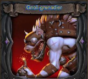 Gnoll-grenadier - szybki i rzucający (na szczęście dość niecelnie, ale trzeba być czujnym) bomby gnoll - Wrogowie | Orcs Must Die! 2 - Orcs Must Die! 2 - poradnik do gry