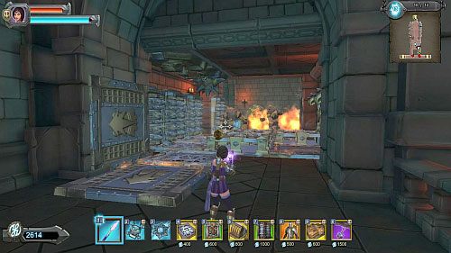 W czwartej fali szybko udaj się na dół, zablokuj dwoma barykadami jedno z przejść (P5), a w drugim ustaw trzy barykady tak, aby stworzyć ścieżkę przy ścianie - Etap 10 - Pasaże | Solucja Orcs Must Die! 2 - Orcs Must Die! 2 - poradnik do gry