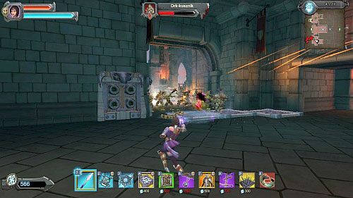 Przed misją warto rozwinąć u łuczników ogniste strzały - Etap 11 - Góra i dół | Solucja Orcs Must Die! 2 - Orcs Must Die! 2 - poradnik do gry