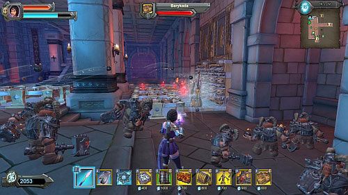 Główny punkt obrony warto w tej misji stworzyć z prawej strony szczeliny (S1) - Etap 14 - Klucz | Solucja Orcs Must Die! 2 - Orcs Must Die! 2 - poradnik do gry