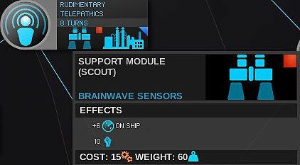 Wykrywanie - dzięki tej technologii otrzymamy dla naszej floty moduł zwiększający wykrywanie wrogów - Wpływ - Działania floty oraz systemów planetarnych na galaktykę - Endless Space - poradnik do gry