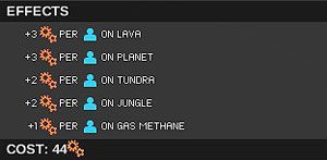 3D REPLICATION PLANTS - Opcje Eksploatacji - Okno Planety - Endless Space - poradnik do gry