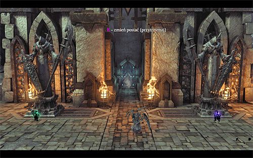 Jeżeli obie czynności wykonane zostały poprawnie, to odblokowane zostanie wejście do Miasta Umarłych - Udaj się do Miasta Umarłych | Miasto Umarłych | Darksiders 2 - Darksiders 2 - poradnik do gry