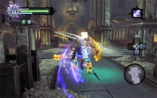 Druga część bitwy to pojedynek z nieumarłym generałem - Przeszukaj Miasto Umarłych - początek | Miasto Umarłych | Darksiders 2 - Darksiders 2 - poradnik do gry