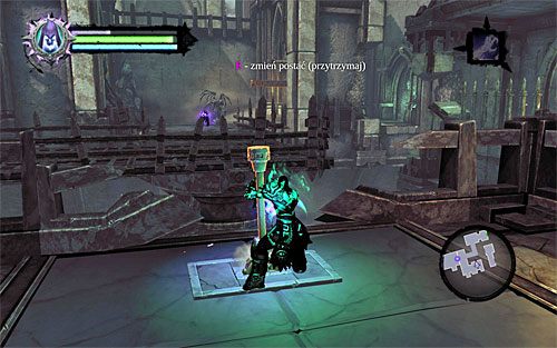 Pierwszą połówkę duszy oddeleguj na prawo od miejsca startu - Przeszukaj Miasto Umarłych - powrót do zachodniej części | Miasto Umarłych - Darksiders 2 - poradnik do gry