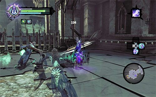 Na sam początek zaatakują Cię zmory - Przeszukaj Miasto Umarłych - powrót do wschodniej części | Miasto Umarłych - Darksiders 2 - poradnik do gry