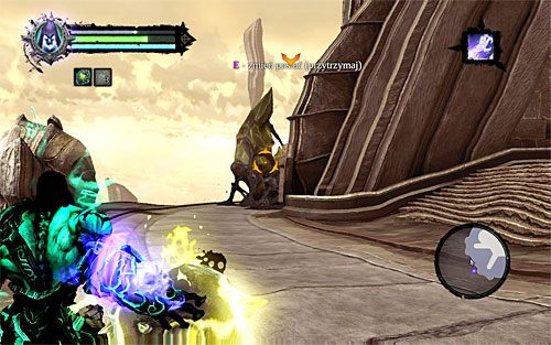 Przełącz się z powrotem na pierwszą połówkę - Znajdź Archonta | Klucz do odkupienia | Darksiders 2 - Darksiders 2 - poradnik do gry