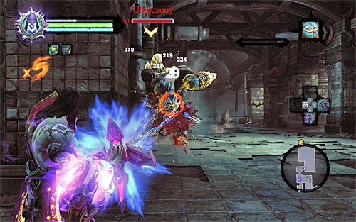 Zachowaj ostrożność, bo po wkroczeniu do nowej sali badanego budynku w pobliżu pojawi się kolejny udręczony - Znajdź pierwszą część Kostura | Kostur Arafaela | Darksiders 2 - Darksiders 2 - poradnik do gry