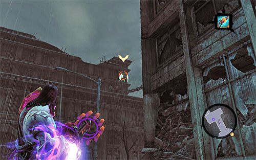 Po wyjściu ze wspomnianego wyżej budynku skręć w prawo i udaj się prosto - Znajdź drugą część Kostura (1) | Kostur Arafaela | Darksiders 2 - Darksiders 2 - poradnik do gry