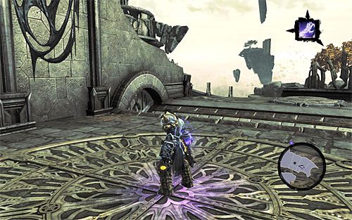 Na początek zlokalizuj nową Monetę Podróżnika - Odszukaj skrybę - wschodnia część cytadeli (1) | Skaza herezji | Darksiders 2 - Darksiders 2 - poradnik do gry