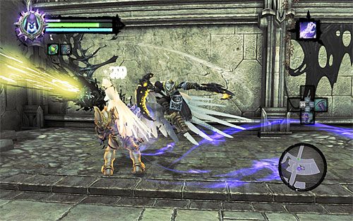 Ogólna taktyka pokonania mistrza nie różni się zbytnio od innych przeciwników, z którymi ostatnio walczyłeś - Odszukaj skrybę - zachodnia część cytadeli (1) | Skaza herezji | Darksiders 2 - Darksiders 2 - poradnik do gry